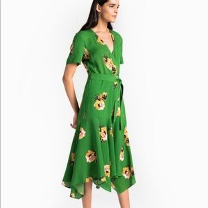 A.L.C. Cora Silk Printed Dress